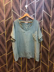 Western Top Cotton – X- baggy Large Size (Chest: 22, Length: 30 )
