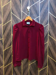Western Top Chiffon – Small Size (Chest: 18, Length: 22 )