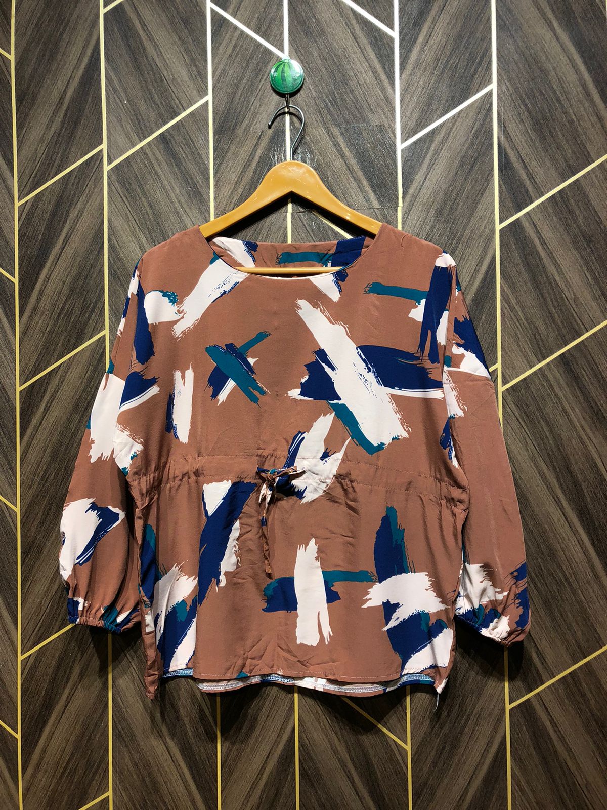 Trendy Silk CropTop Size X Large