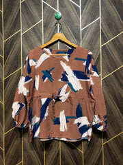 Trendy Silk CropTop Size X Large
