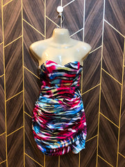 bodycone Dress Silk Small Size Chest 18 Length 25