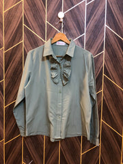 Western Top Jersey – Large Size (Chest: 20, Length: 25)
