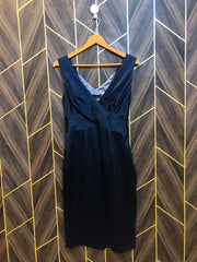 Western straight  dress mini dress Silk Small | Size | Chest 18 | Length 40