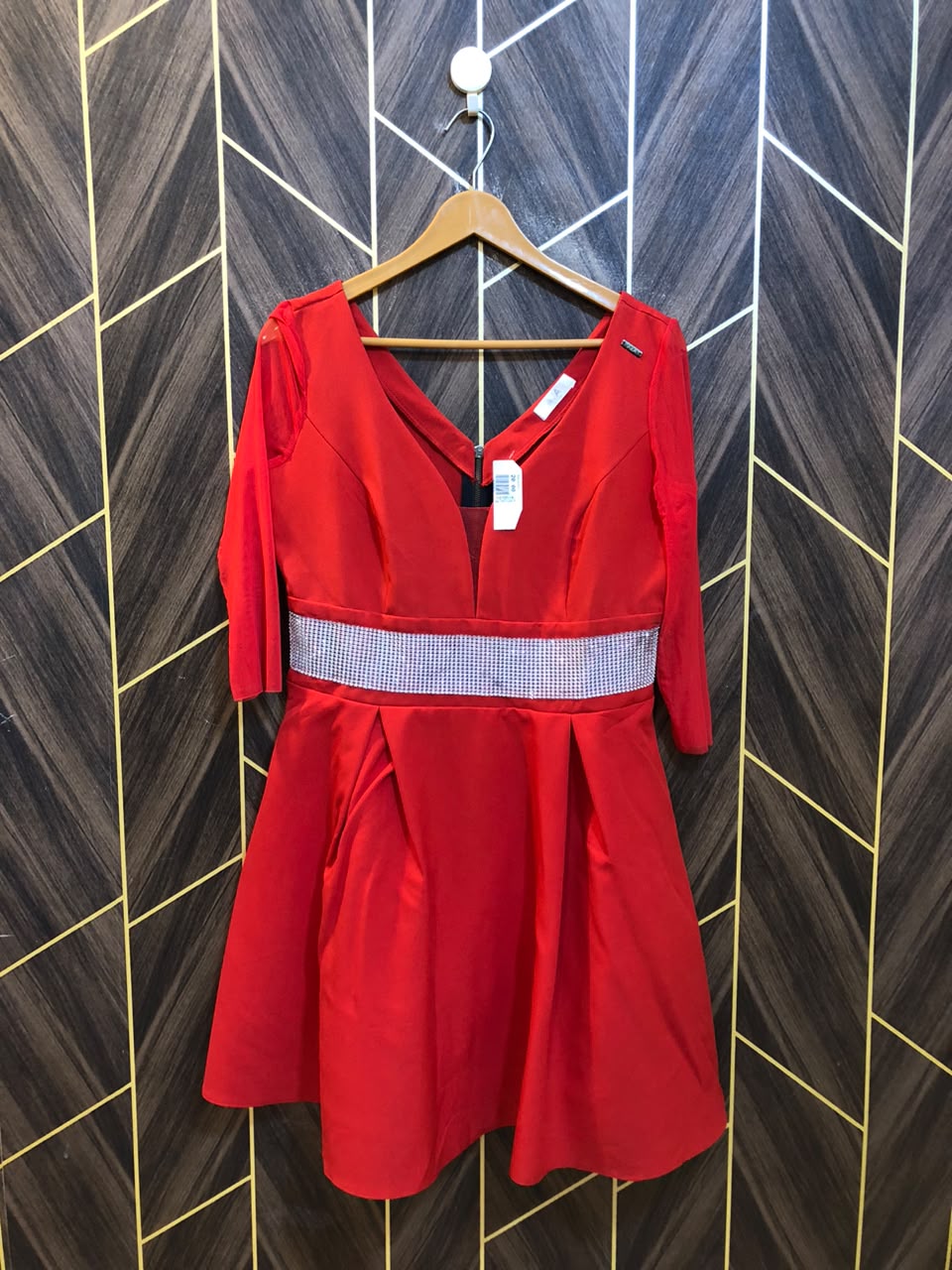 Women mini drees Chiffon Medium | Chest 19 | Length 34