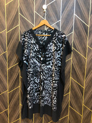 Women Long Shirt betterfly style  Chiffon Medium | Chest 19 | Length 36