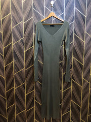Bodycon Dress Jersey Small | Size | Chest 18 | Length 52