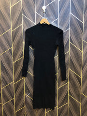 Bodycon Dress Jersey Small | Size | Chest 18 | Length 39