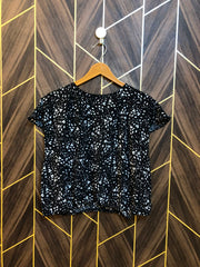 Trendy Chiffon CropTop Size Large