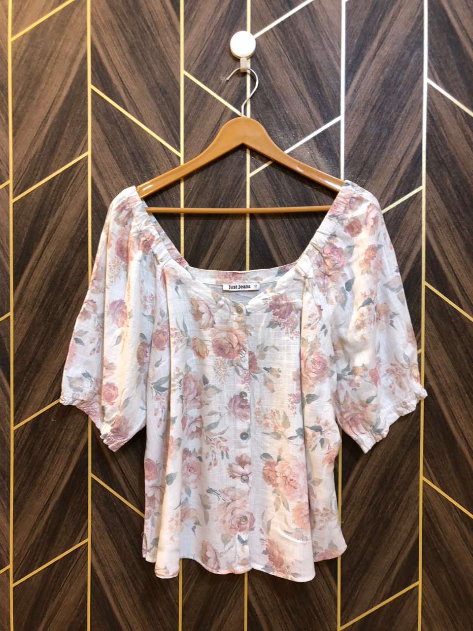 Trendy Linen CropTop Size Large