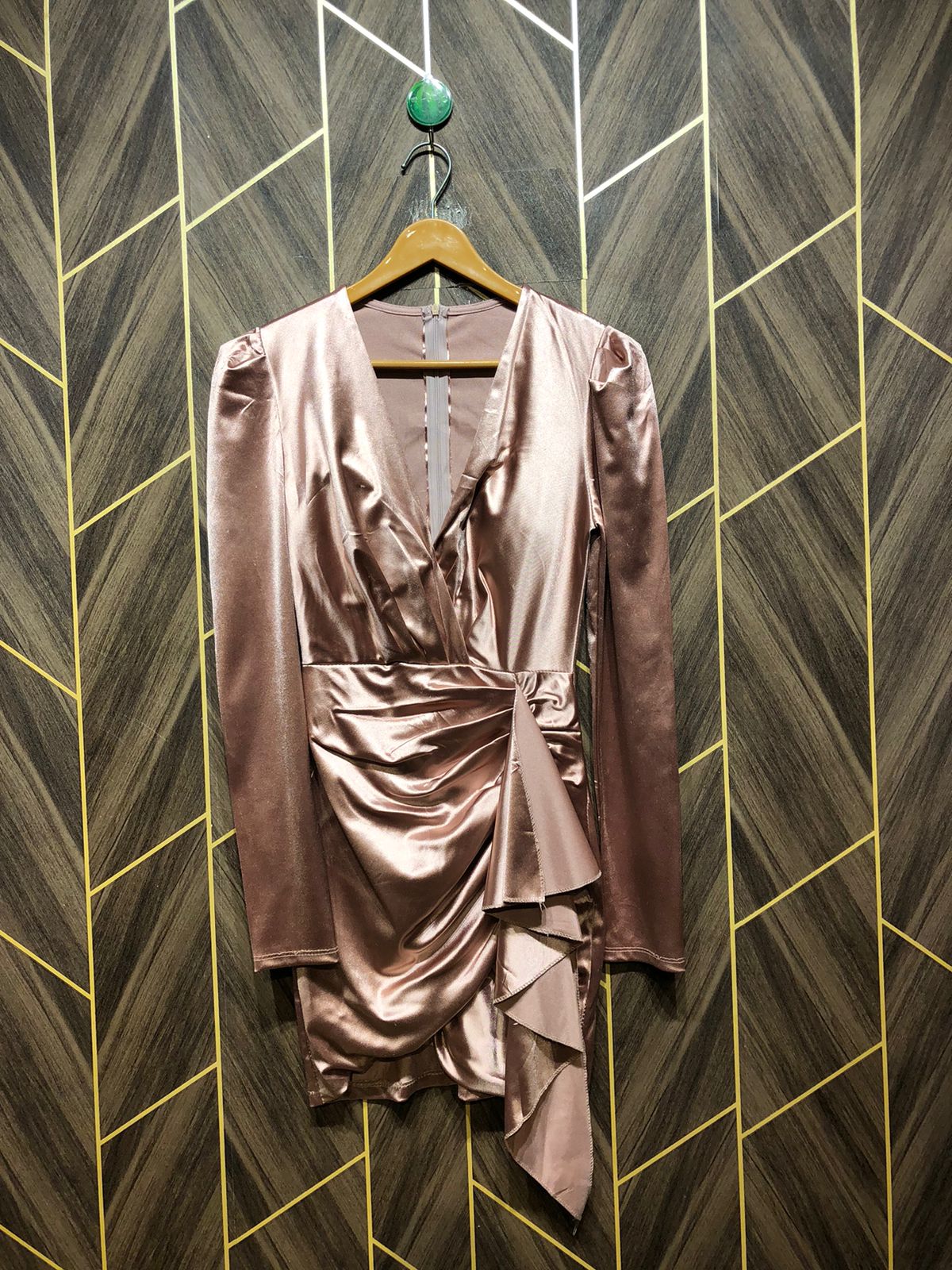 Mini Dress Silk  jersey  X Small Size Chest 17 Length 32