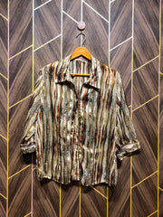 Western Top Chiffon (See Through) – 1XL Size (Chest: 23, Length: 25 )