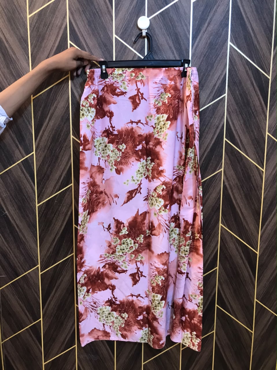 Women Chiffon Cord Set | Shirt Chest 21 | Shirt Length 38| Skirt Waist 34 | Skirt Length 38
