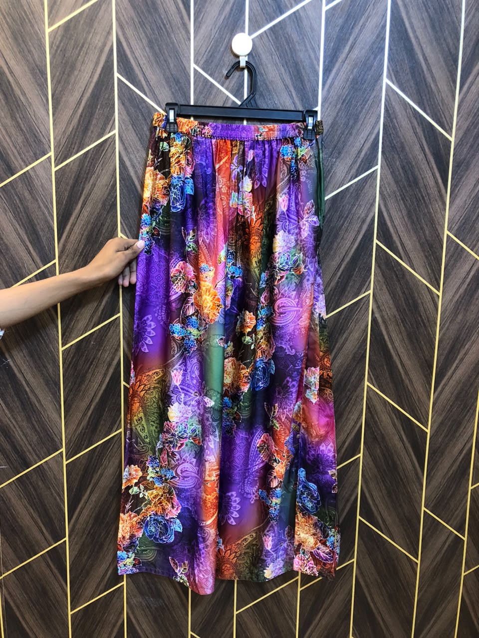 Women Silk Cord Set | Shirt Chest 18 | Shirt Length 40 | Skirt Waist 28 | Skirt Length 40