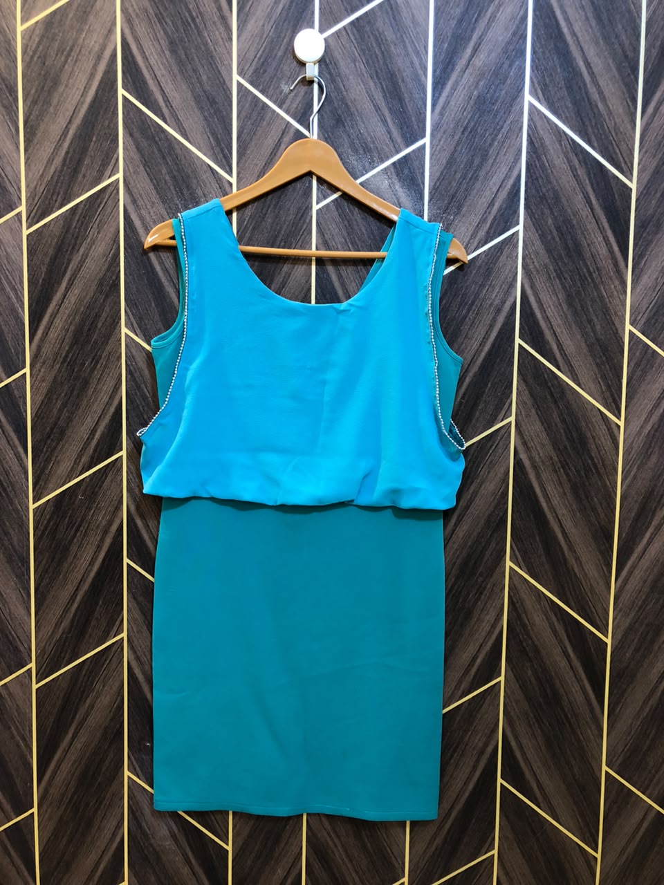 Mini Dress Jersey body straight Medium Size Chest 19 Length 32