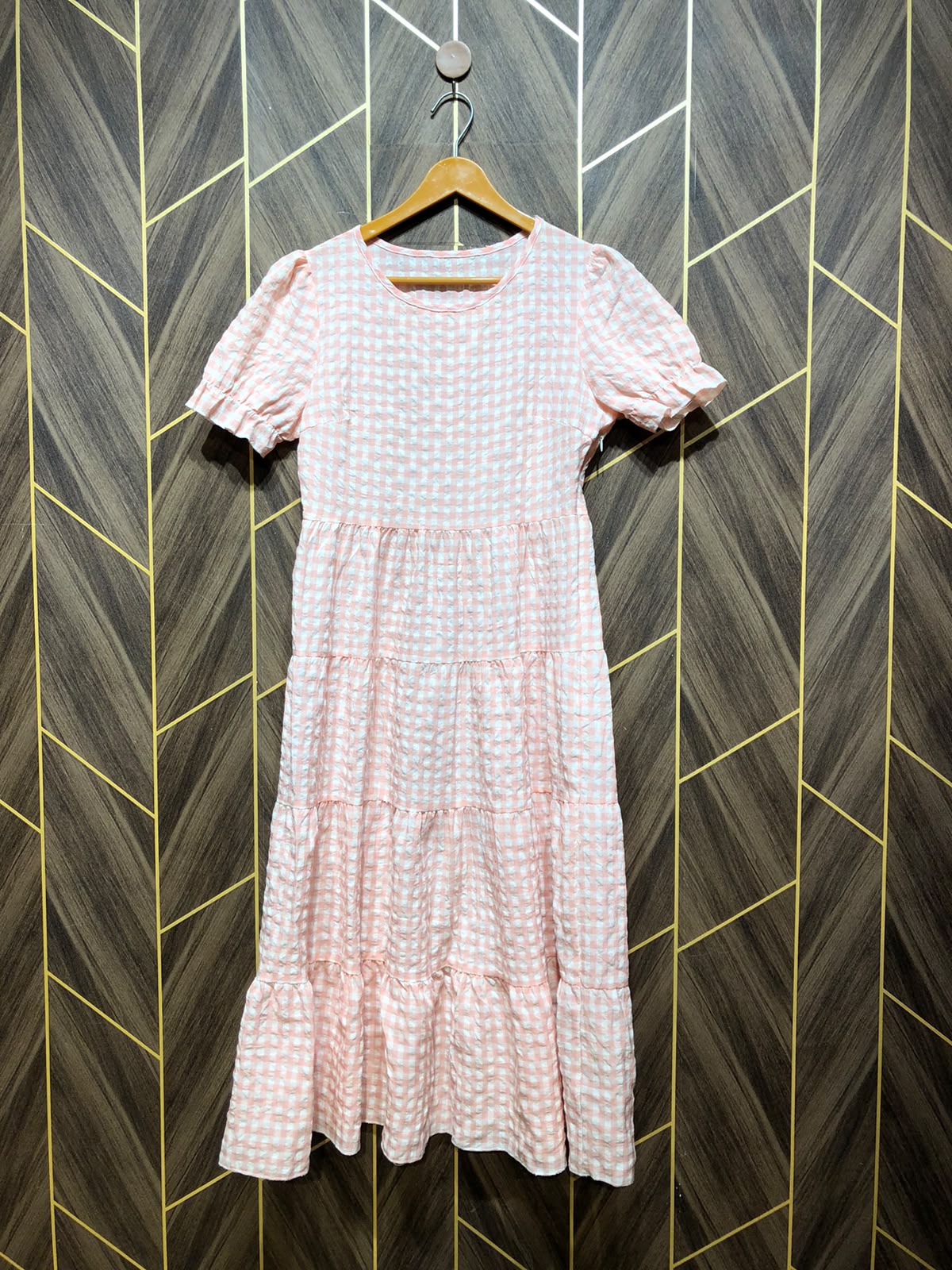 Western Long Maxi Cotton Small | Size | Chest 18 | Length 45