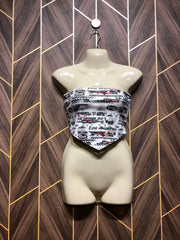 Trendy Jersey CropTop Size Small