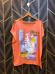 T-Shirt Jersey Large Size Length 28 baggy