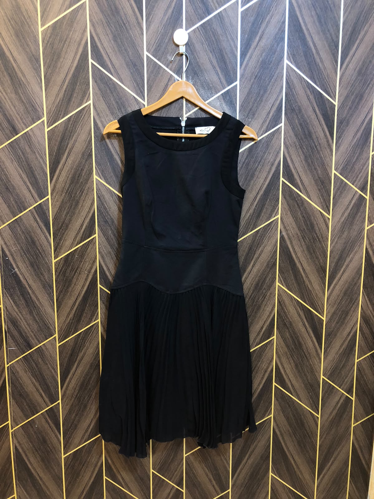 Mini Dress Cotton chiffon Small Size Chest 18 Length 39