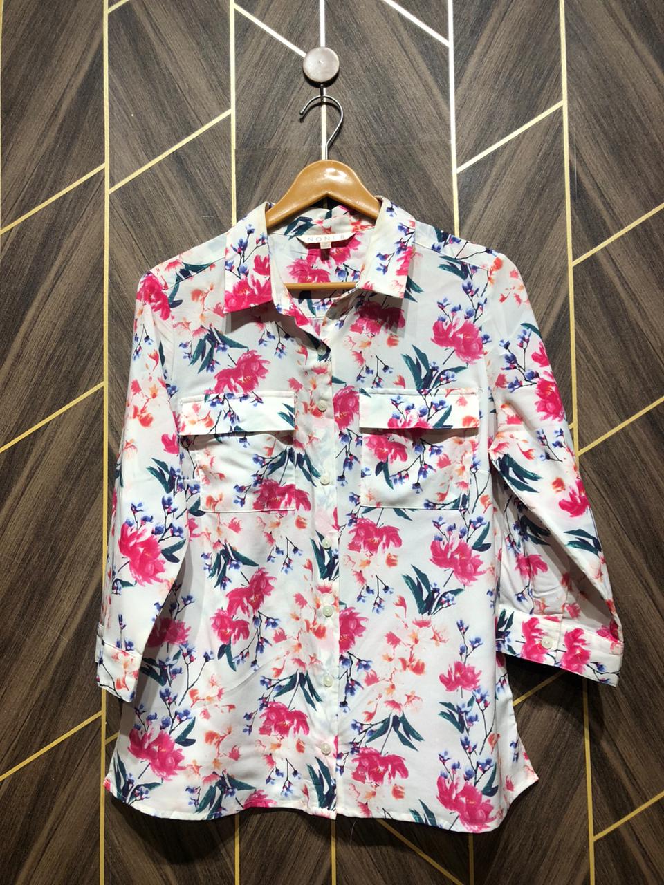 Western Top Chiffon – Medium Size (Chest: 19, Length: 25  )