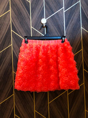 Women Mini skirt Silk Small | Size Waist 28